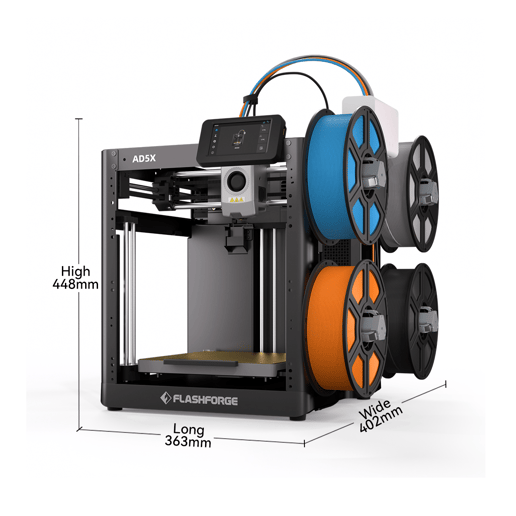FlashForge AD5X Multi-Colour 3D Printer
